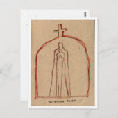 Sehen Sie Gedanken. Postkarte (Vorne/Hinten)