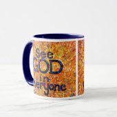 Sehen Sie Gott in jeder Tasse (Vorderseite Links)
