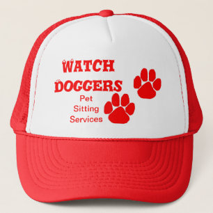Sehen Sie Hoggers Paw Print Truckerkappe