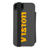 Sehen Sie Ihr Design Incipio iPhone Geldbeutel-Hülle (Folio Rückseite)