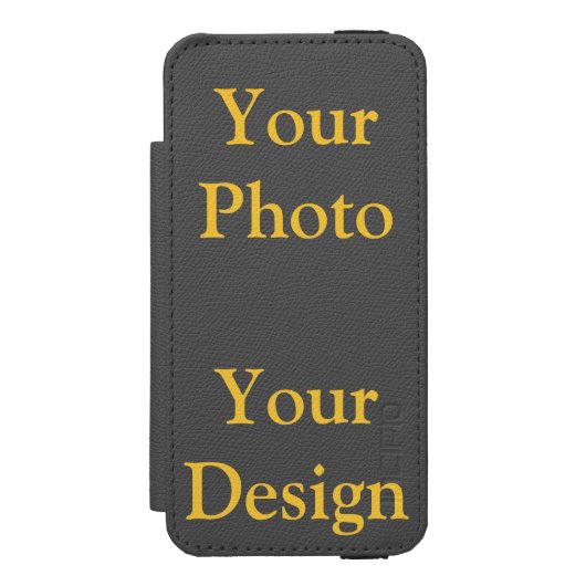 Sehen Sie Ihr Design Incipio iPhone Geldbeutel-Hülle (Folio Vorderseite)