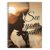 Sehen Sie Ihr Pflaster deutlich Notizblock (Vorderseite)