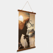 Sehen Sie Ihren Weg klar und deutlich Wandteppich Mit Holzrahmen (Gewinkelt)