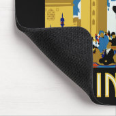 Sehen Sie Indien Mousepad (Ecke)