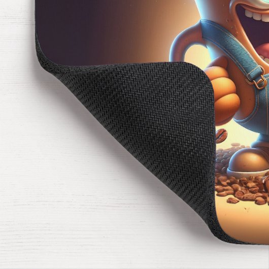 Sehen Sie... Kaffee! Mousepad (Ecke)