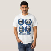 Sehen Sie kein Übel T-Shirt (Vorne ganz)