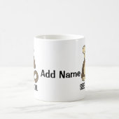 Sehen Sie keine Übel-Affen - zu personifizieren Kaffeetasse (Mittel)