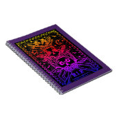 SEHEN SIE KEINEN EVIL FRIEDHOF SKELETON GRABSTEIN, NOTIZBLOCK (Rechte Seite)