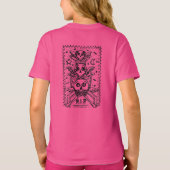 SEHEN SIE KEINEN FRIEDHOF SKELETON TRICK ODER BEHA T-Shirt (Rückseite)