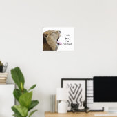 Sehen Sie Ma, keine Kavities! Lion Poster Print (Heimbüro)