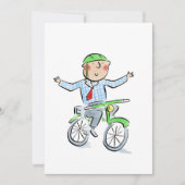 Sehen Sie Mama ohne Hände Einladung (Vorderseite)