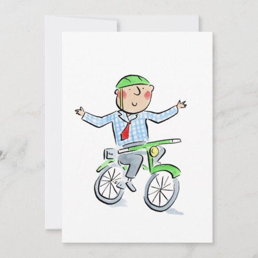 Sehen Sie Mama ohne Hände Einladung (Vorderseite)