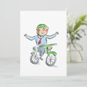 Sehen Sie Mama ohne Hände Einladung (Stehend Vorderseite)