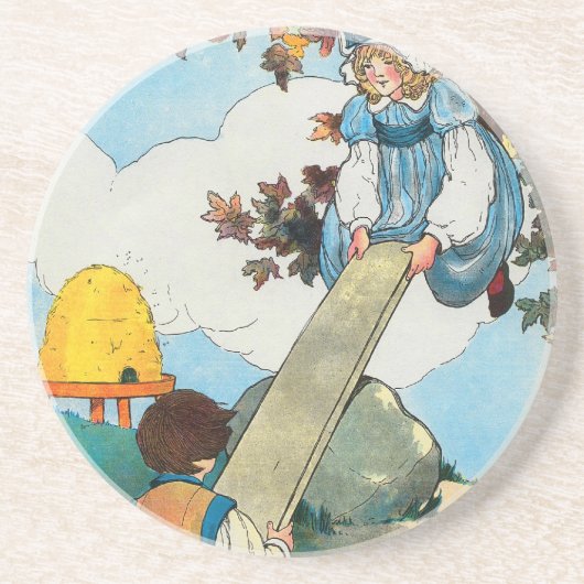 Sehen Sie, Margery Daw, Getränkeuntersetzer (Vorne)