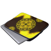 Sehen Sie mein Licht Laptopschutzhülle (Vorne Knopf)