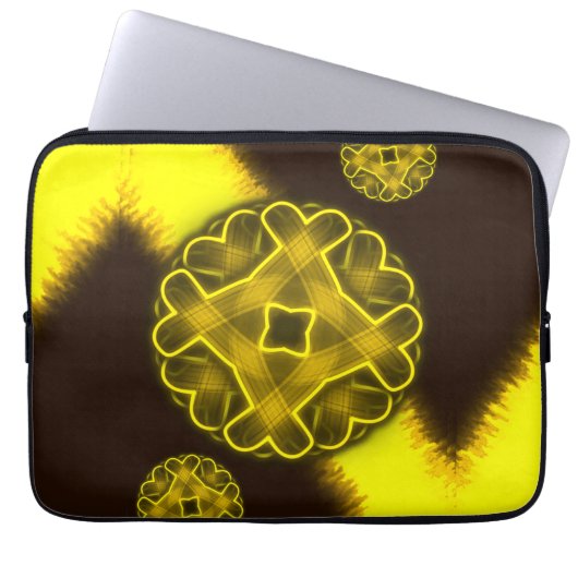 Sehen Sie mein Licht Laptopschutzhülle (Vorderseite)