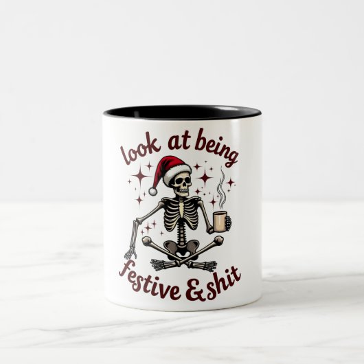 Sehen Sie mich als festliche Tasse an (Mittel)