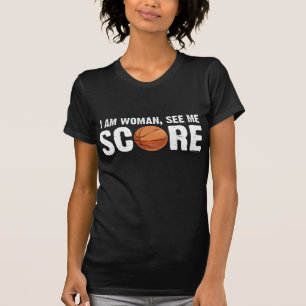 Sehen Sie mich, - Basketball-Dunkelheit zu zählen T-Shirt