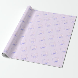 Sehen Sie mich wachsen, Motivierend, inspirierend, Geschenkpapier