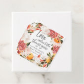 Sehen Sie mir wachsen zu | Citrus Baby Shower Favo Geschenkanhänger (Beispiel)