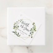 Sehen Sie mir wachsen zu | Eucalyptus Baby Shooter Geschenkanhänger (Beispiel)