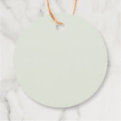 Sehen Sie mir zu, wie ich farbige Frühlingsfrühlin Geschenkanhänger (Rückseite)