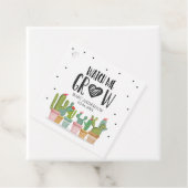 Sehen Sie mir zu, wie ich grüne Kakteen Sukkulente Geschenkanhänger (Beispiel)