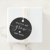 Sehen Sie mir zu, wie ich wächst, Pflanze Babydusc Geschenkanhänger (Beispiel)