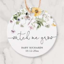 Sehen Sie mir zu, wie ich Wildblume Blumenlavendel Geschenkanhänger