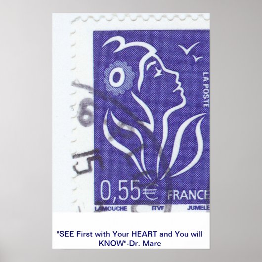SEHEN SIE MIT IHREM HERZ POSTER (Vorne)