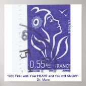 SEHEN SIE MIT IHREM HERZ POSTER (Vorne)