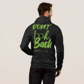 SEHEN SIE NICHT ZURÜCK. HOODIE (Schwarz voll)