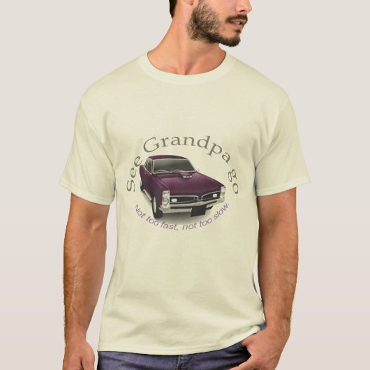Sehen Sie Opa Go GTO T-Shirt (Vorderseite)
