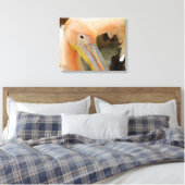 Sehen Sie Pelican Canvas drucken Leinwanddruck (Insitu (Schlafzimmer))
