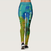 Sehen Sie Pferd Miami Team Bemühungs-Sonderausgabe Leggings (Rückseite)