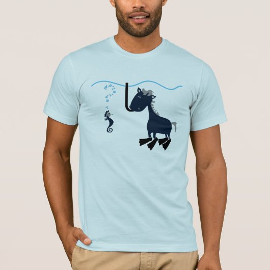 Sehen Sie Pferd? T-Shirt (Vorderseite)
