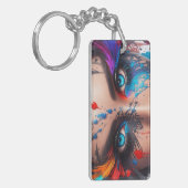 Sehen Sie sich an! Acryl Schlüsselanhänger (Vorderseite links)