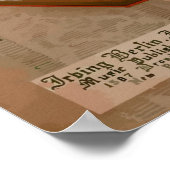 Sehen Sie sich auf Kuba an, Retro-Cover Poster (Ecke)