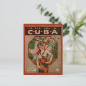 Sehen Sie sich auf Kuba an, Retro-Cover Postkarte (Stehend Vorderseite)