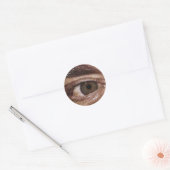 SEHEN SIE SICH - Creepy EYEBALL Aufkleber (Umschlag)