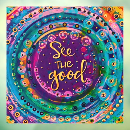 Sehen Sie sich das Fenster "Inspirivity" an Fensteraufkleber (Blatt 3)