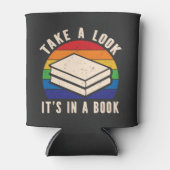 Sehen Sie sich das in einem Buch Retro Regenbogen Dosenkühler (Vorderseite)