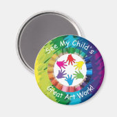 Sehen Sie sich das Magnet für großartige Kunstwerk (Vorderseite/Rückseite)