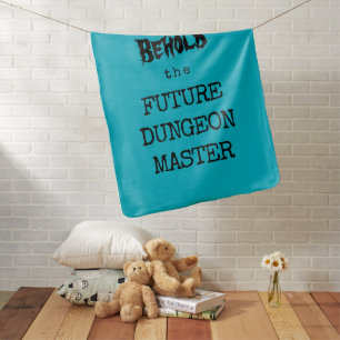 Sehen Sie sich das zukünftige Dungeon Master Baby  Babydecke