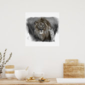 Sehen Sie sich den Rücken an Poster (Küche)