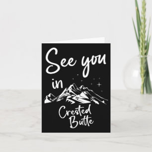 Sehen Sie sich den Urlaub in Crested Butte USA Ski Karte