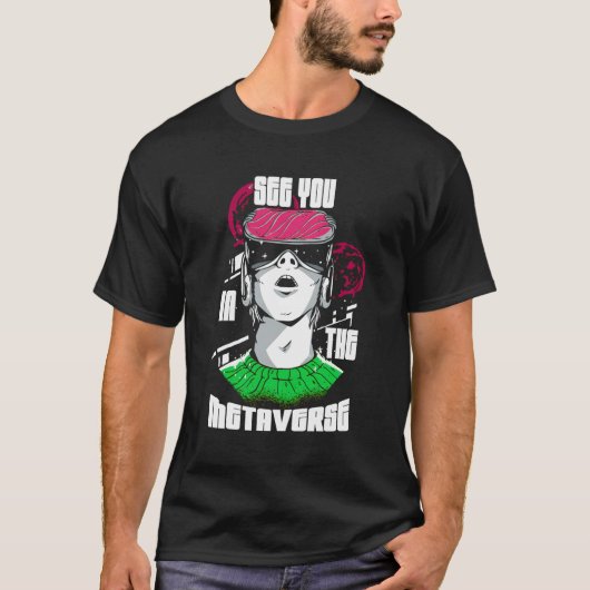 Sehen Sie sich den Virtual Reality Player v. m. T-Shirt (Vorderseite)