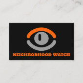 Sehen Sie sich die Augen, die Nachbarschaftsgemein Visitenkarte (Vorderseite)