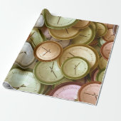 Sehen Sie sich die Clock Office Work School Club S Geschenkpapier (Ungerollt)