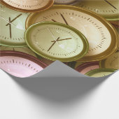 Sehen Sie sich die Clock Office Work School Club S Geschenkpapier (Ecke)